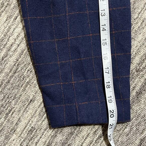 New Future Collective Reese Blutstein Womens XXL Blazer Navy Blue Prep School‎ - Picture 7 of 10